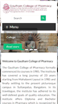 Mobile Screenshot of gauthamcollege.org